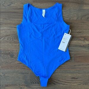 NWT lululemon Square Neck Bodysuit • Poolside Blue • L